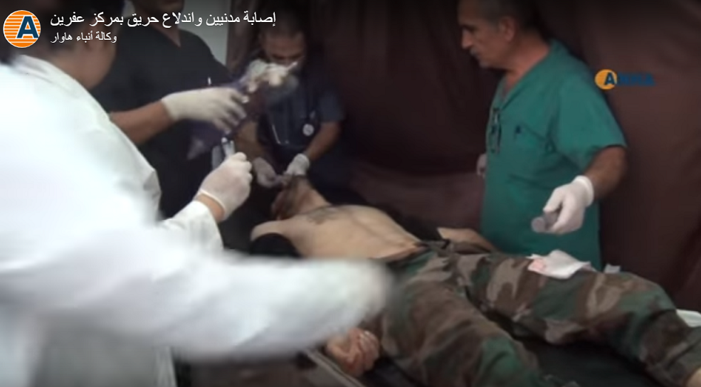 Η Τουρκία βομβαρδίζει χωριά σε Afrin και Shehba