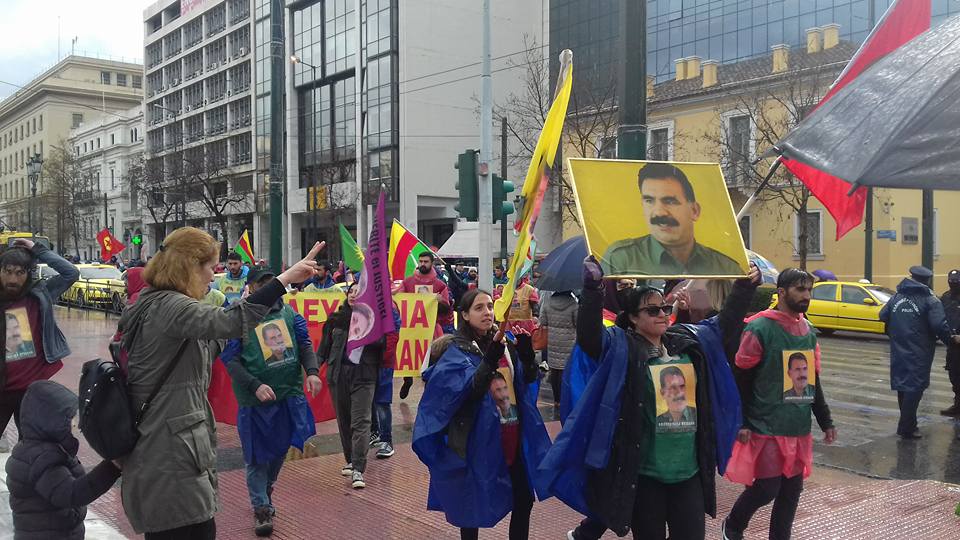 Μια πορεία για τον Ocalan