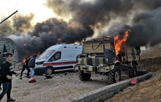 Εισβολή Κούρδων διαδηλωτών σε τουρκικό στρατόπεδο στο Νότιο Κουρδιστάν